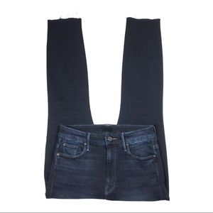 Mother High Waisted The Looker Ankle Fray, 26